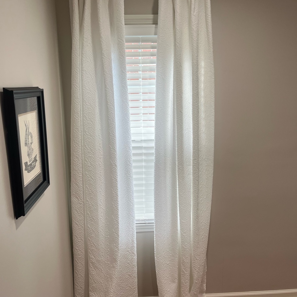 Elegant White Curtains